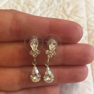 Rhinestone earrings